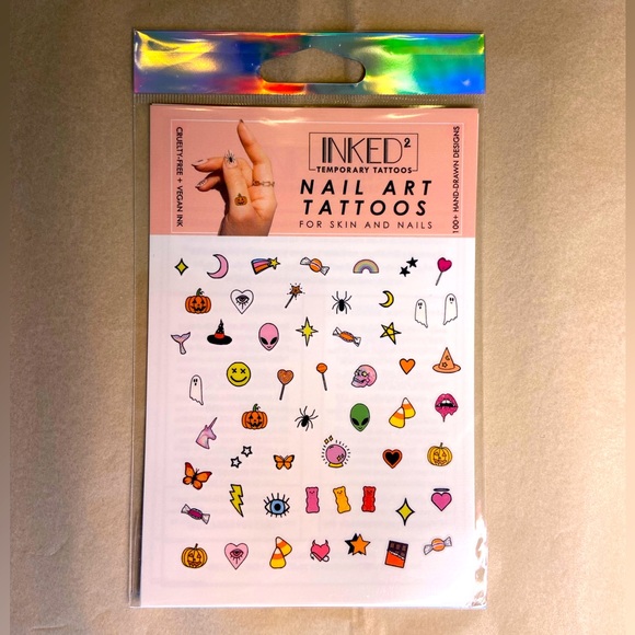 Spooky Nail and skin Tattoos - Picture 1 of 2